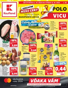 Kaufland leták platný od 02.10.2025