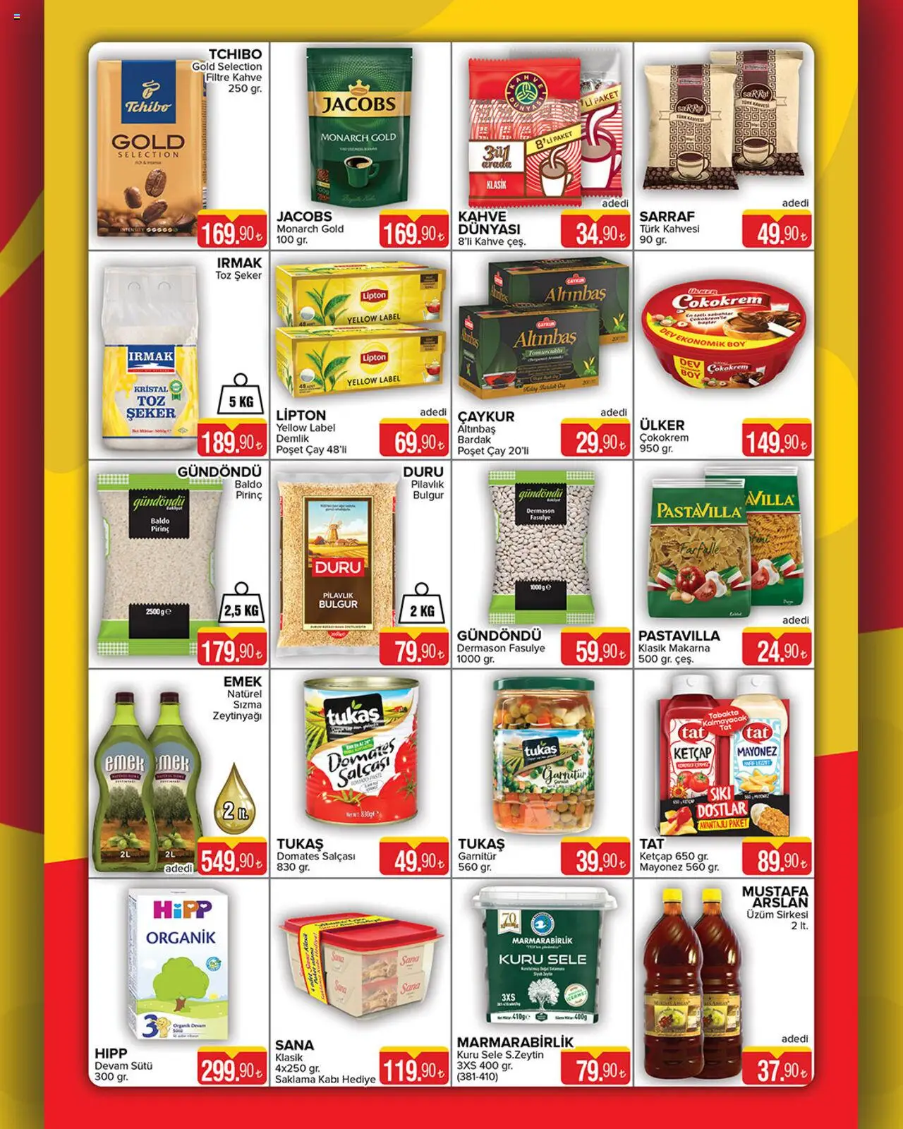 Seyhanlar Market Katalog - 10.10.2025 tarihinden itibaren geçerlidir | Sayfa: 3 | Ürünler: Çay, Ketçap, Zselatin, Demlik