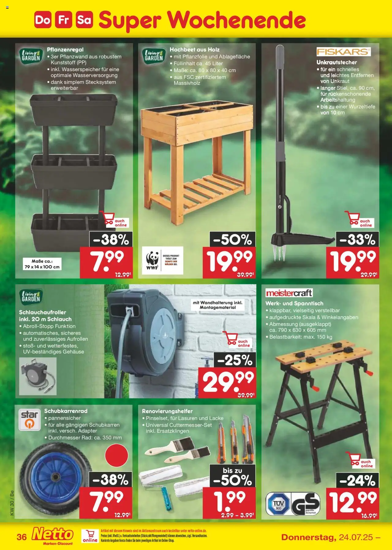 Netto Marken-Discount Prospekt 	 - gültig ab dem 21.07.2025 | Seite: 58 | Produkte: Hochbeet, Adapter