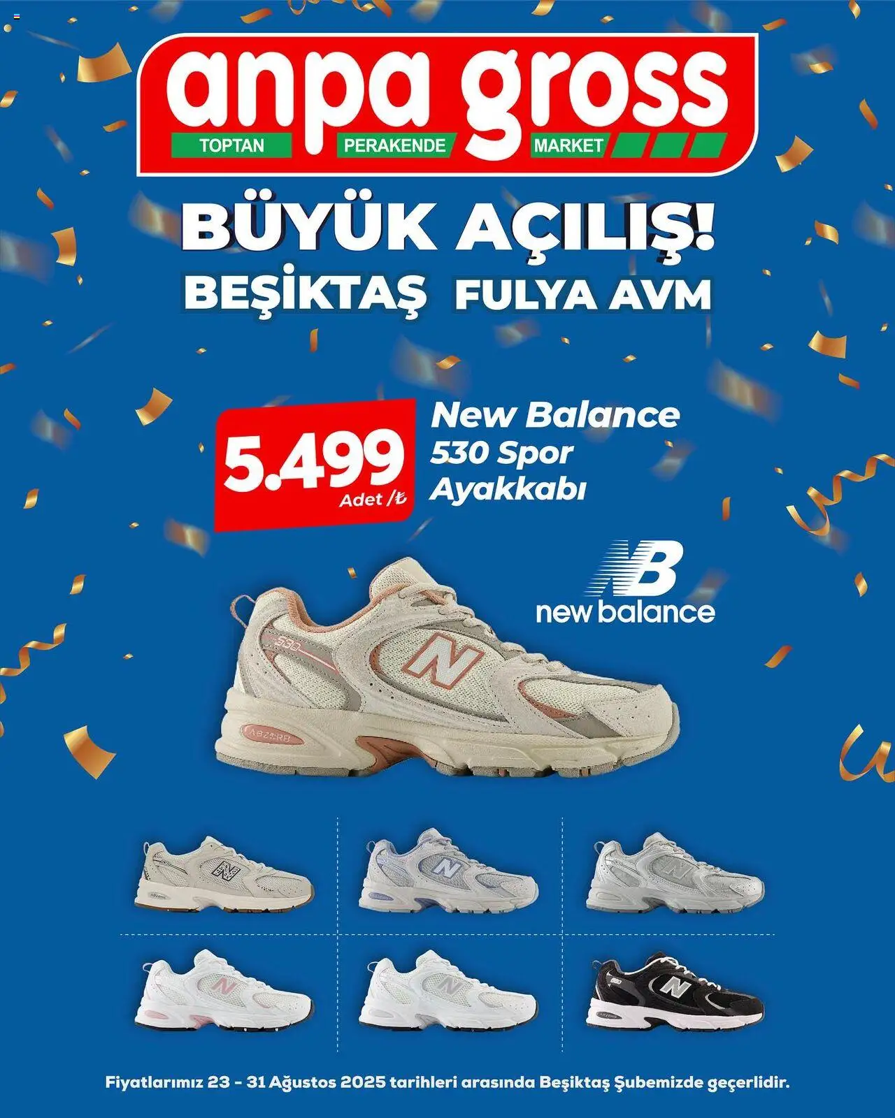 Anpa Gross Büyük Açılış - 23.08.2025 tarihinden itibaren geçerlidir | Sayfa: 88 | Ürünler: Spor ayakkabı