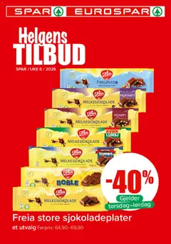 Forhåndsvisning av Spar Helgens Tilbud gyldig fra 05.02.2026