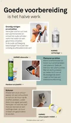 KARWEI folder -  - Voorbeeld van een folder van KARWEI, geldig van 23.03.2026 | Pagina: 22 | Producten: Papier, Gel, Festék, Borstel