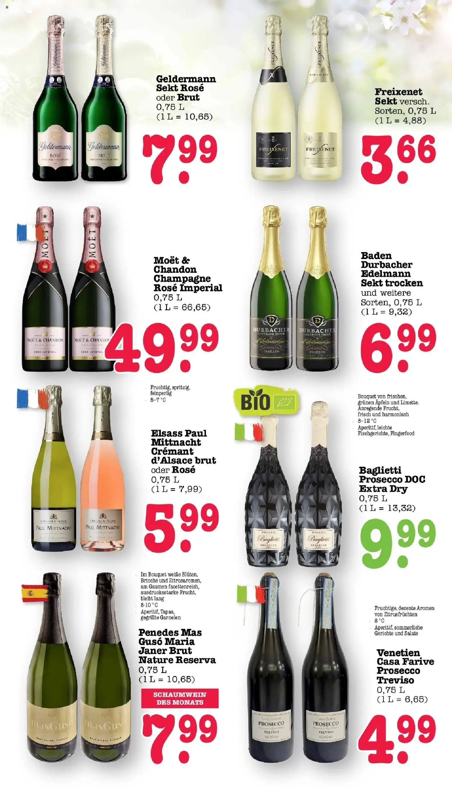 Angebote – gültig ab 30.03.2026 | Seite: 60 | Produkte: Freixenet, Sekt, Garnelen, Prosecco