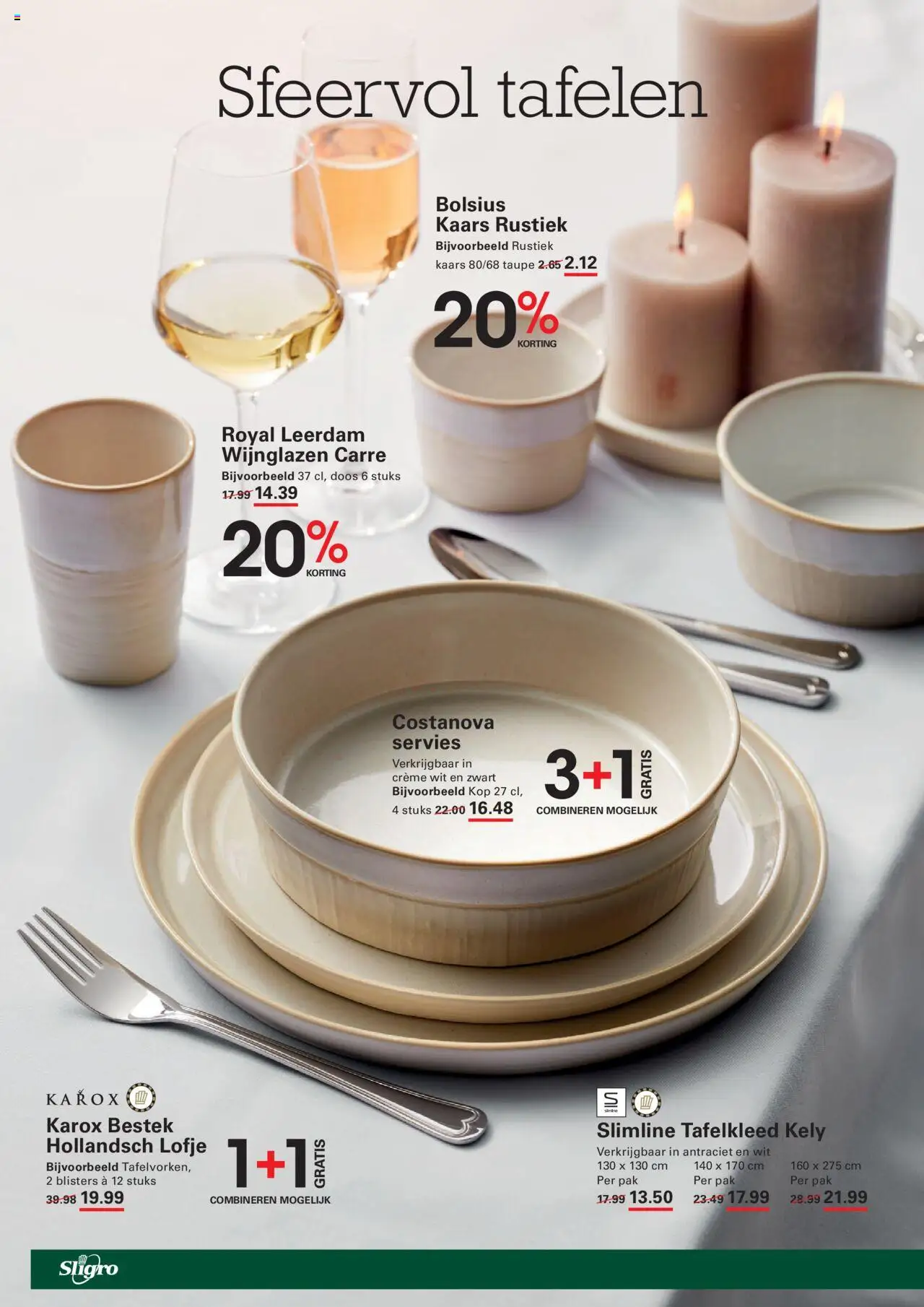  | Pagina: 4 | Producten: Servies, Kaars, Crème