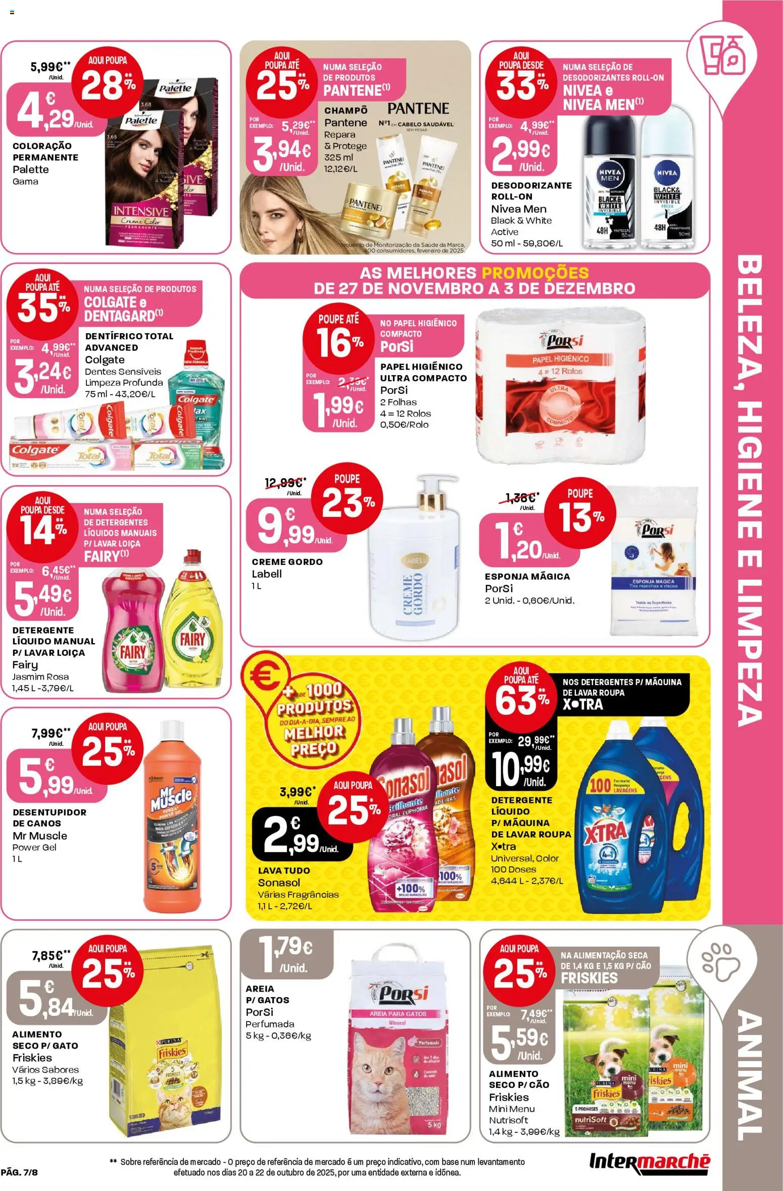 Intermarché Folheto Mini │ válido de 27.11.2025 | Página: 7 | Produtos: Máquina de lavar, Areia, Base, Detergente