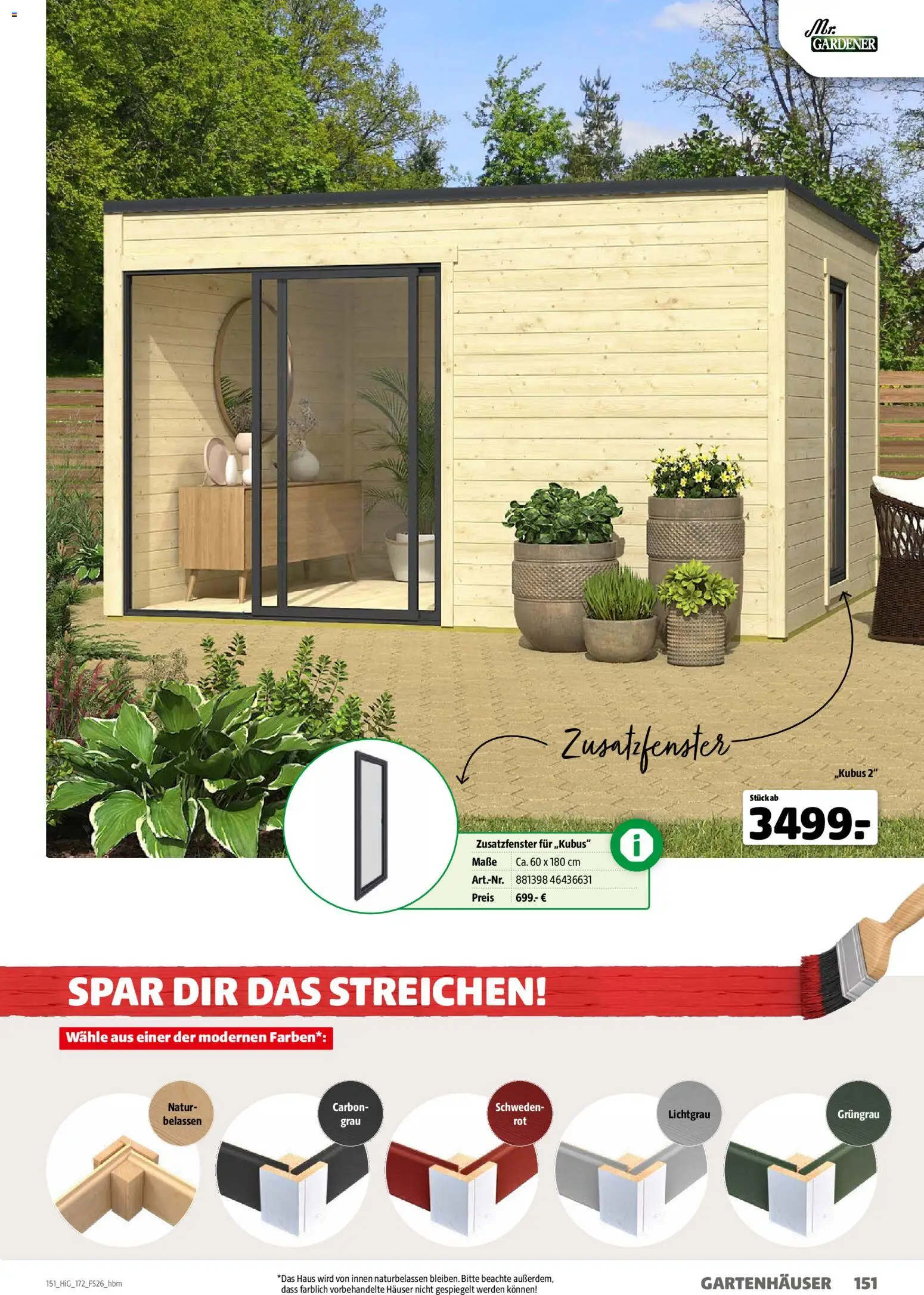 Hagebau Gartengestaltungsortiment – gültig ab 02.03.2026 | Seite: 151
