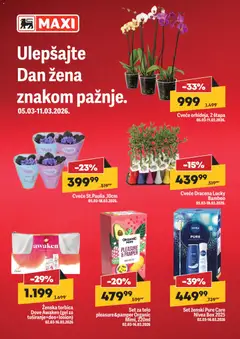 Maxi katalog Ulepšajte Dan žena znakom pažnje - pregled Maxi kataloga - važi od 05.03.2026