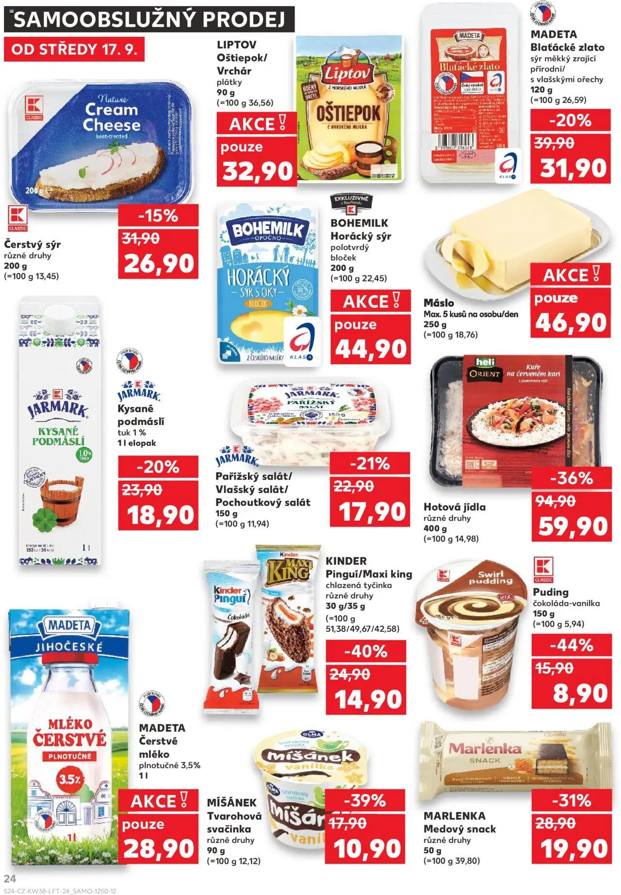 Kaufland leták - Liberec od 17.09.2025 | Strana: 24