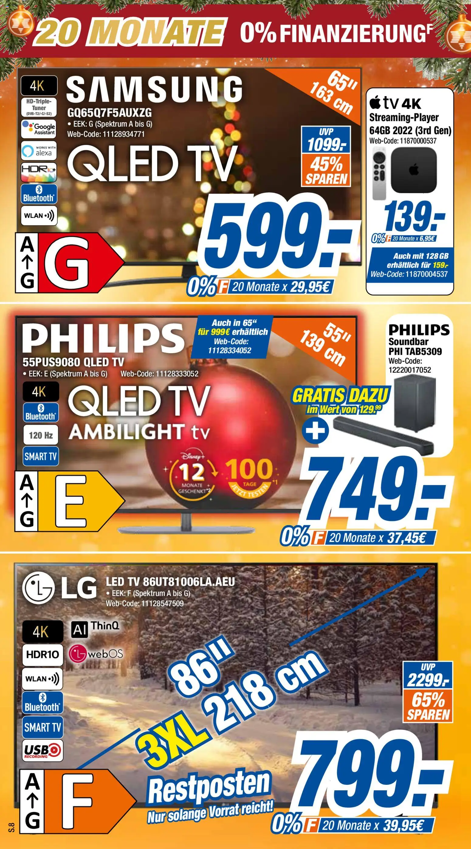 Expert Prospekt 	 – gültig ab 08.12.2025 | Seite: 8 | Produkte: Samsung, Smart TV, Soundbar, TV