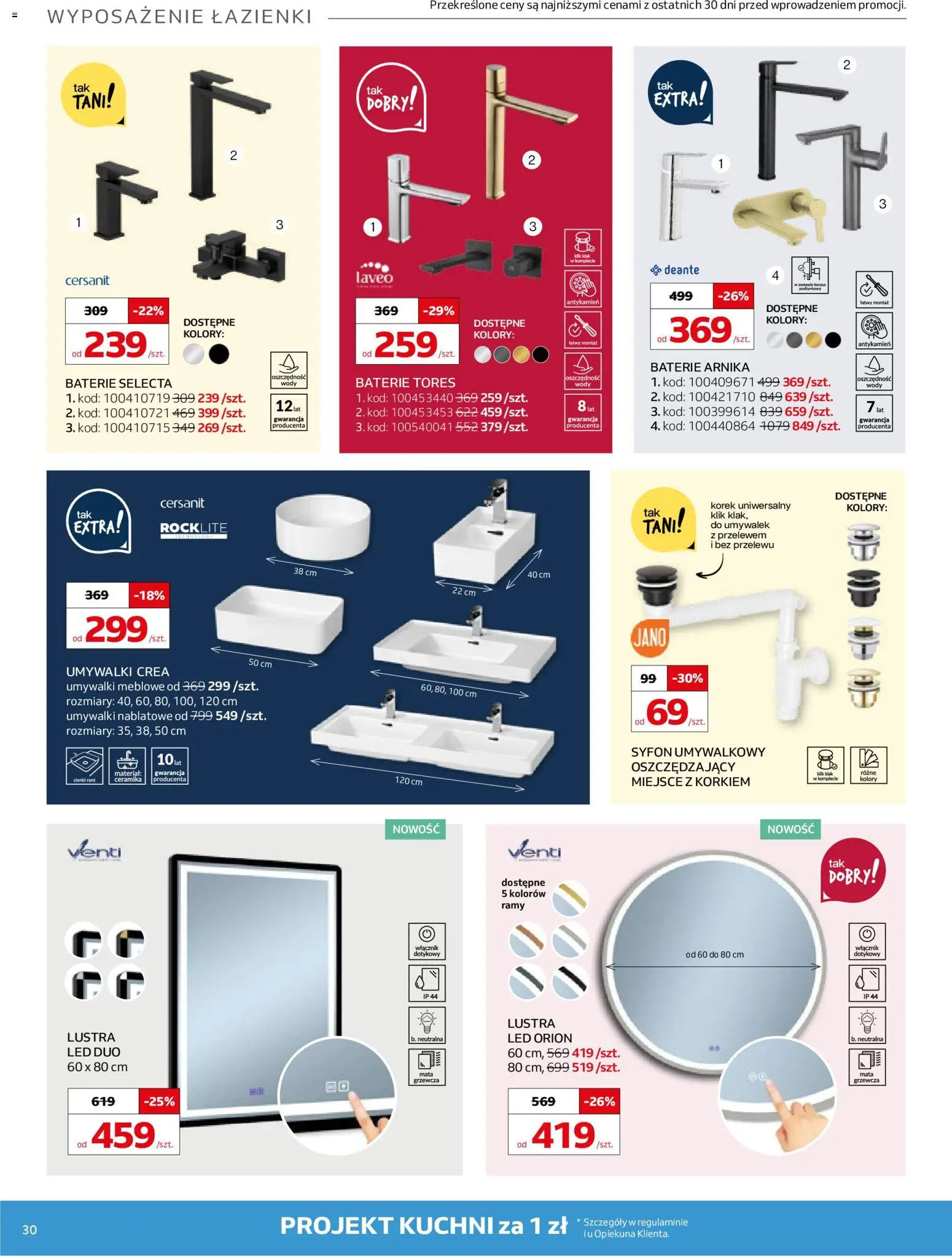 Komfort gazetka od 22.04.2026 | Strona: 30 | Produkty: Baterie
