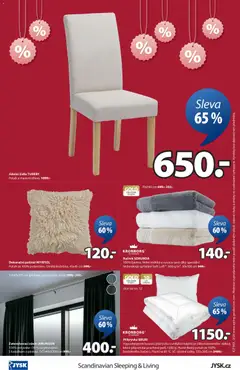 Náhled letáku JYSK leták od 31.12.2025 | Strana: 16 | Produkty: Ručník, Závěs, Polštář, Židle