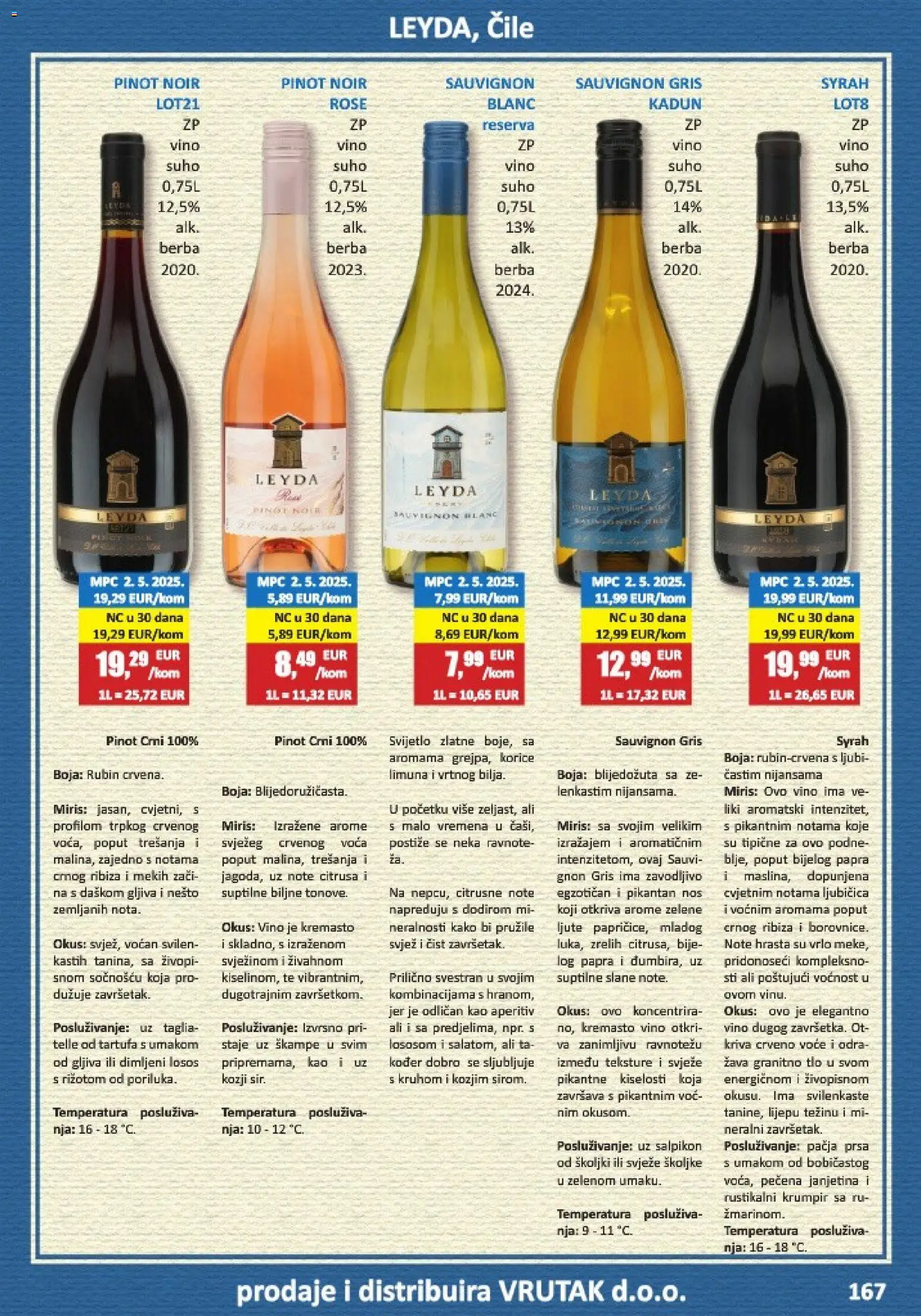 Vrutak katalog | vrijedi od 01.11.2025 | Stranica: 167 | Proizvodi: Janjetina, Aperitiv, Miris, Voće