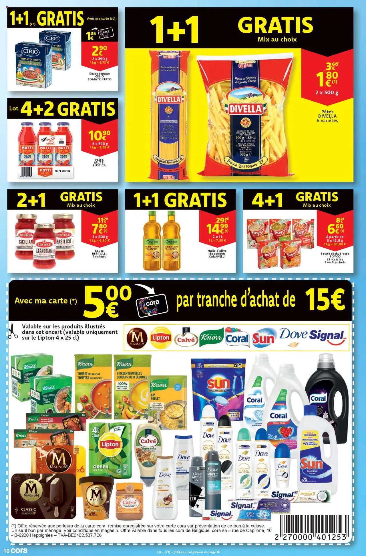  | Pagina: 10 | Producten: Pasta, Peper, Crème, Champignon