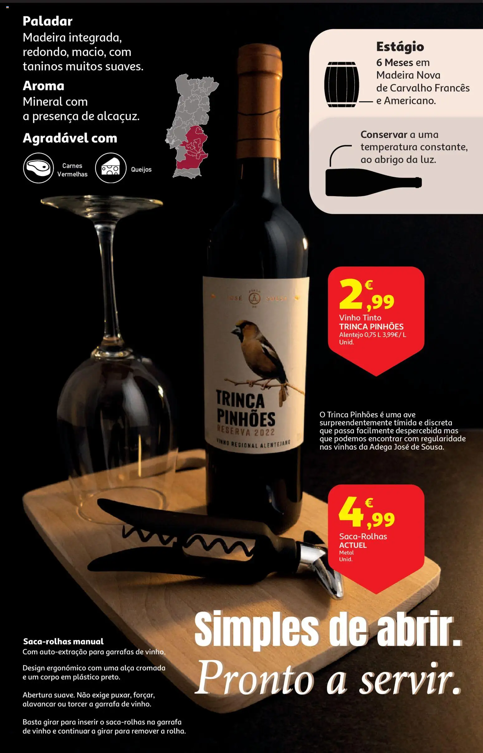 Auchan - Preços Redondos │ válido de 13.01.2026 | Página: 16 | Produtos: Vinho, Vinho tinto