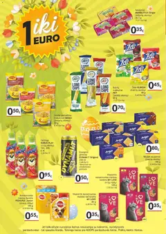 Koops leidinys galioja nuo 30.03.2026 | Puslapis: 4 | Prekių: Sausainiai, Saldainiai, Makaronai, Traškučiai
