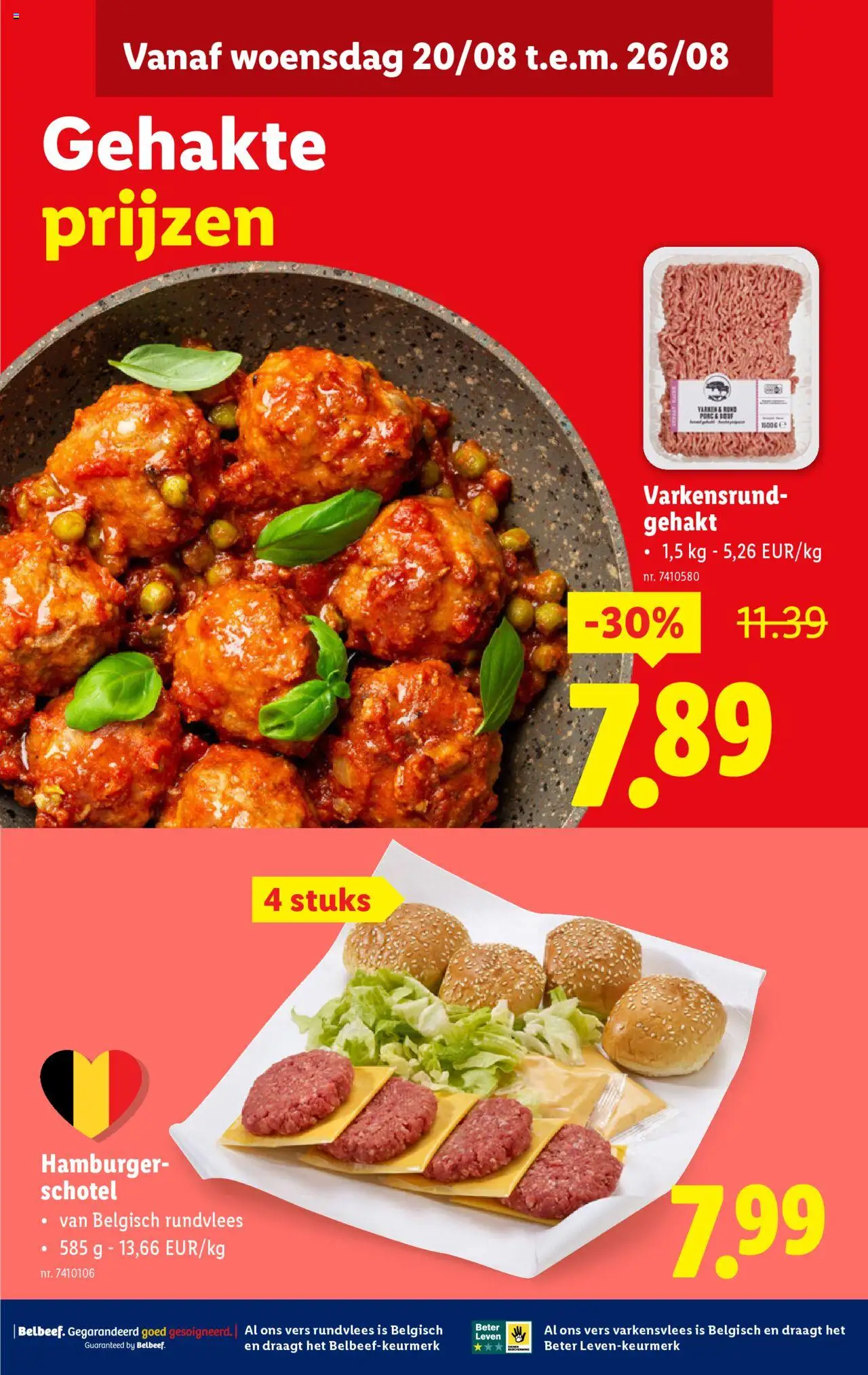  | Pagina: 6 | Producten: Gehakt, Hamburger, Varkensvlees, Rundvlees