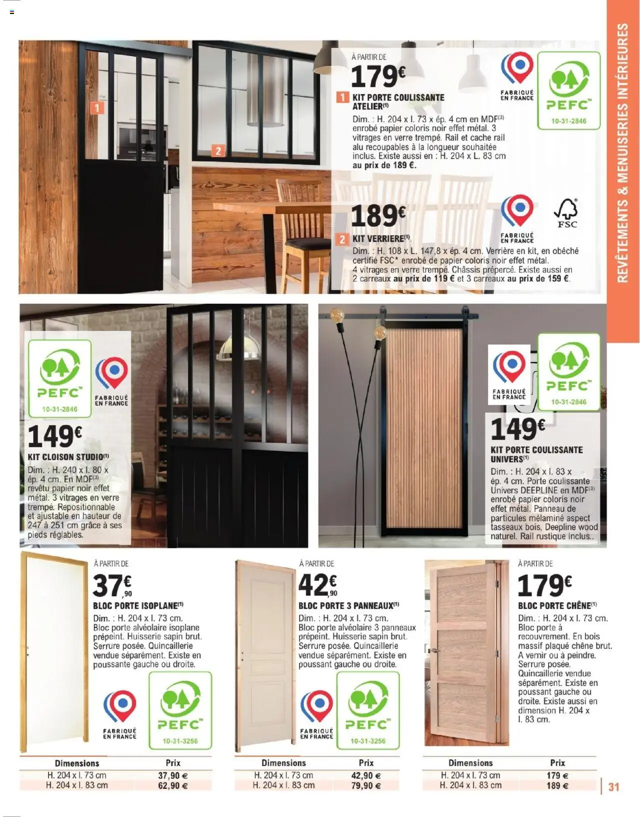  | Page: 31 | Produits: Verrière, Porte