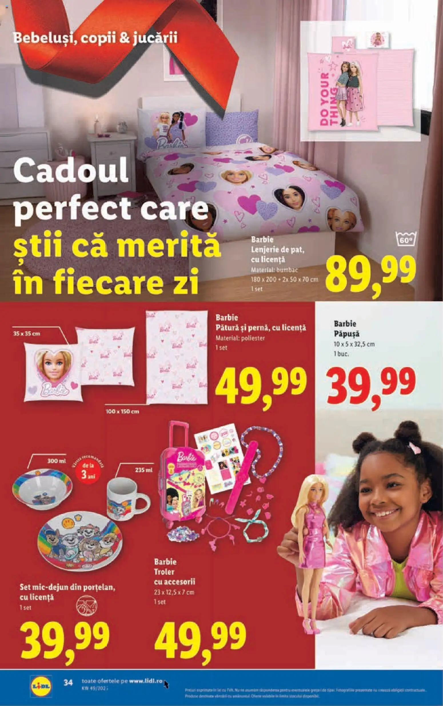 Noul catalog Lidl – valabil de la 01.12.2025 | Pagină: 34 | Produse: Pătură