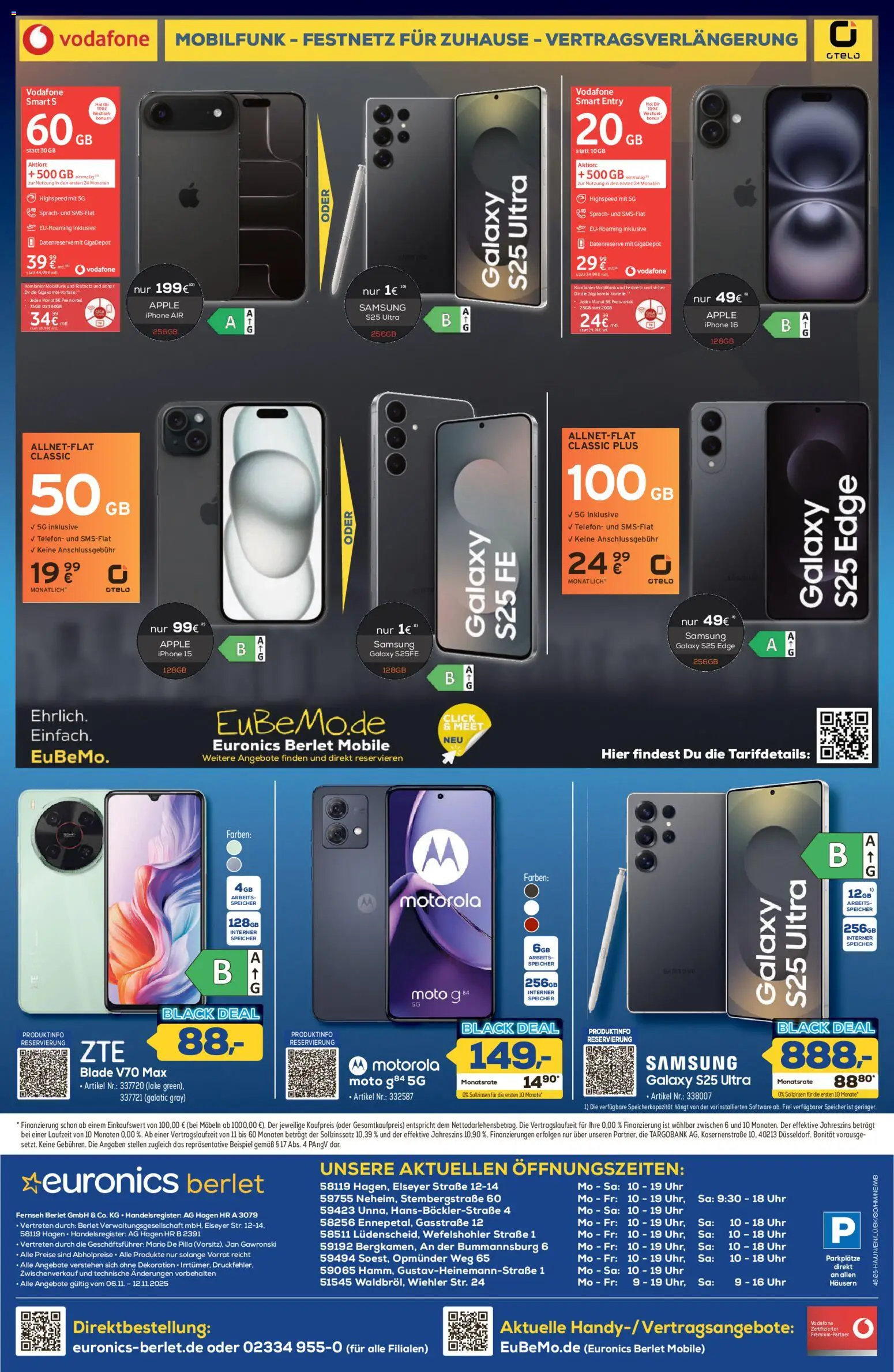 Euronics - Black Friday – gültig ab 06.11.2025 | Seite: 8 | Produkte: Samsung, Iphone, Apple, Uhr