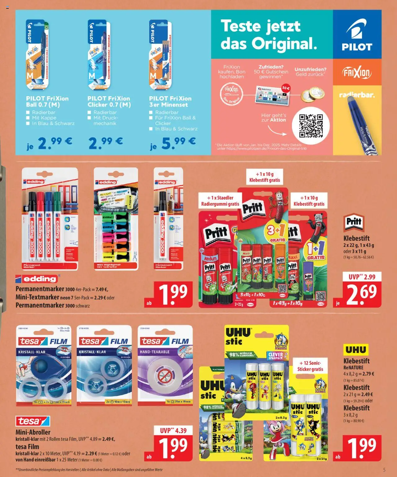 Famila  Alles für die Schule! - gültig ab dem 25.08.2025 | Seite: 5 | Produkte: Highlighter, Kappe, PC