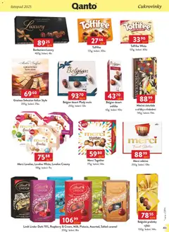 Náhled letáku Astur & Qanto - Leták - Velkoobchod 11/2025 od 01.11.2025 | Strana: 103 | Produkty: Lindor, Lindt, Čokoláda, Bonboniéra