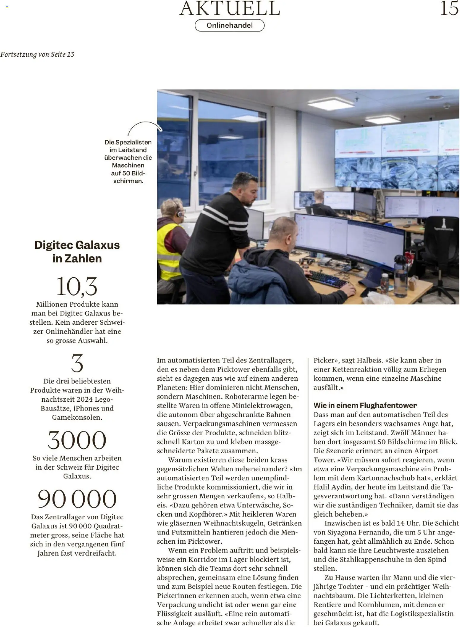 Migros Magazin – gültig ab 16.12.2025 | Seite: 15 | Produkte: Insgesamt, Smartphone, Uhr