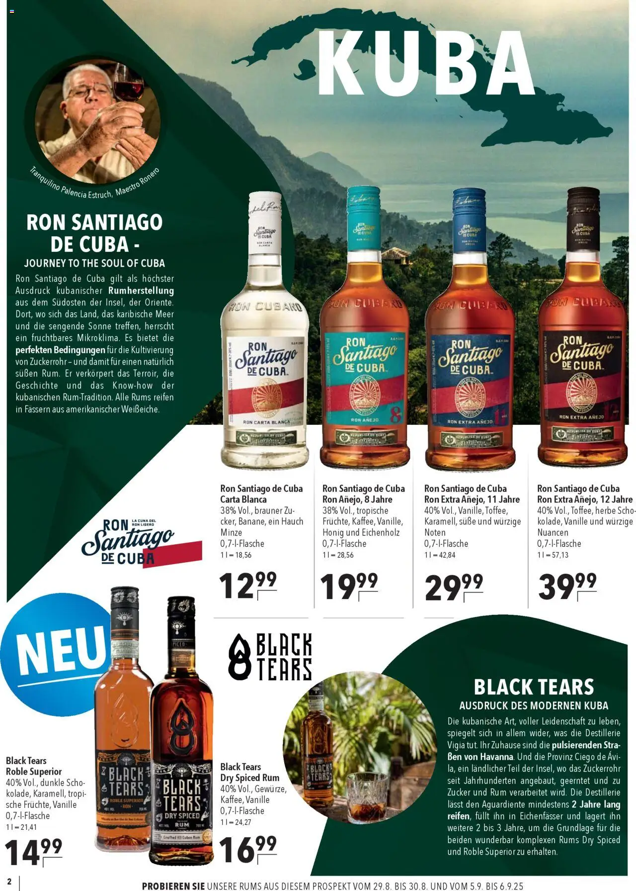 CITTI Markt - Rum aus aller Welt - gültig ab dem 27.08.2025 | Seite: 2 | Produkte: Rum, Zucker