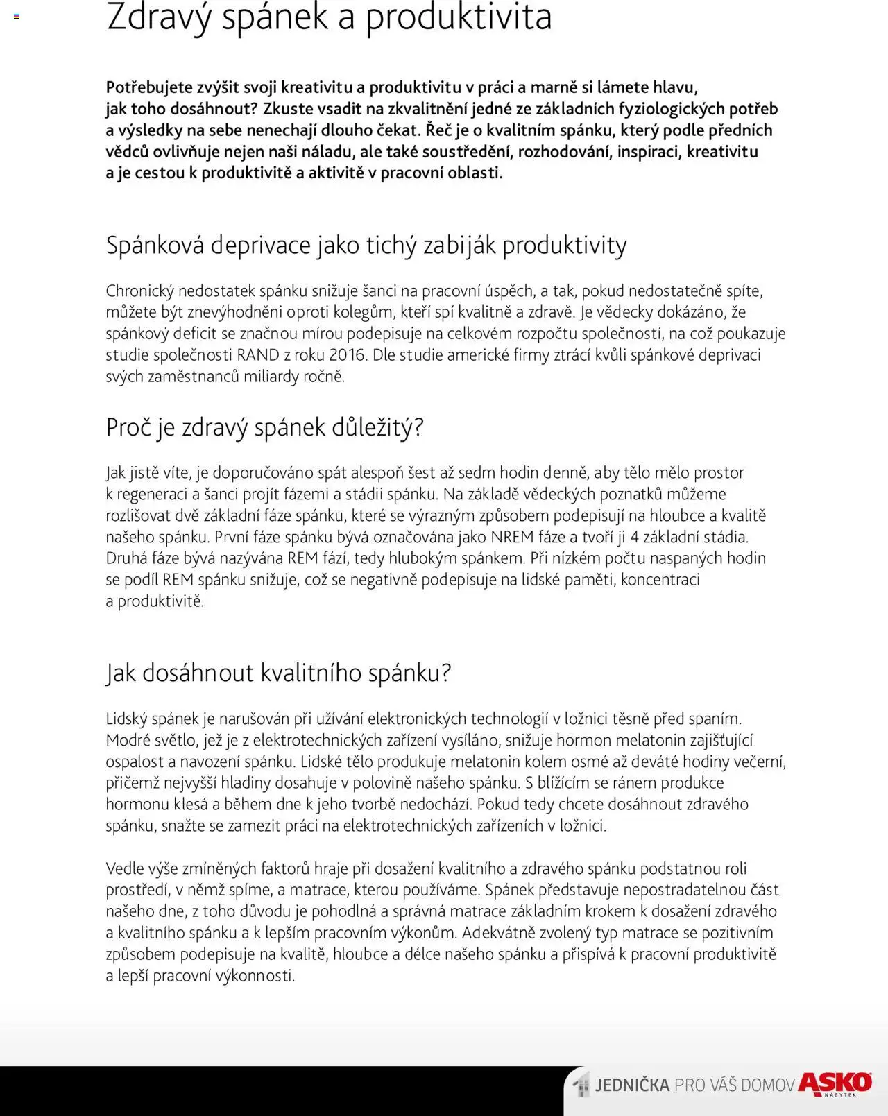 ASKO nábytek leták - Matrace Curem od 06.02.2025 | Strana: 5 | Produkty: Hodiny, Matrace