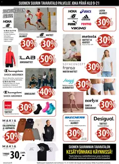 Tuuri-mainoslehti voimassa 15.04.2026 alkaen | Sivu: 4 | Tuotteet: Urheiluliivit, Vaatteet, Sukat, Käsineet
