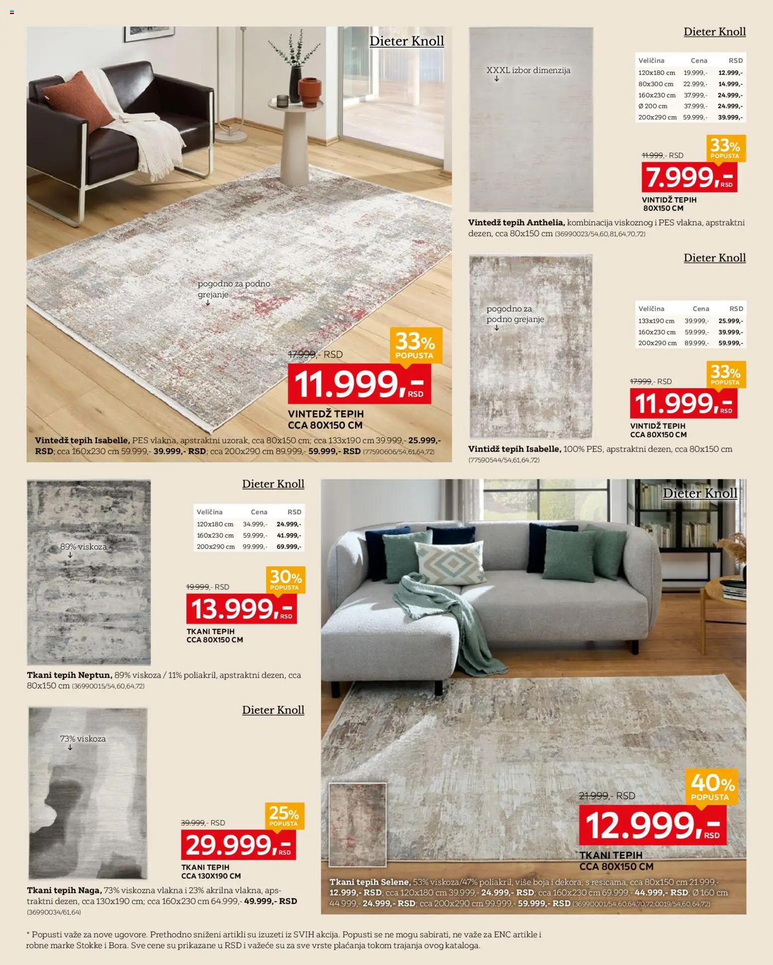 Lesnina XXXL katalog - važi od 27.10.2025 | Strana: 2 | Proizvode: Tepih
