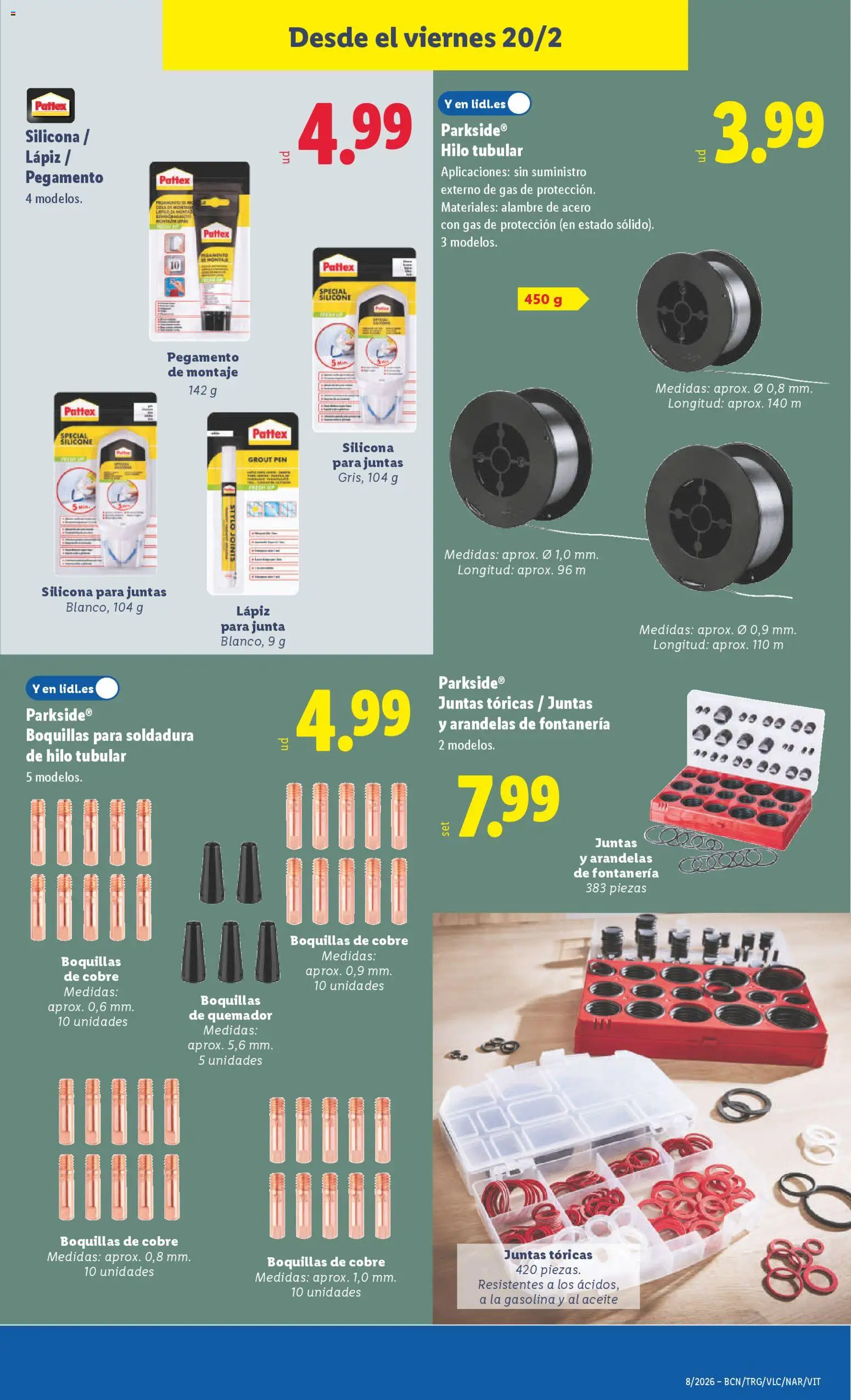 Lidl folleto de bazar │ válido desde el 16.02.2026 | Página: 25