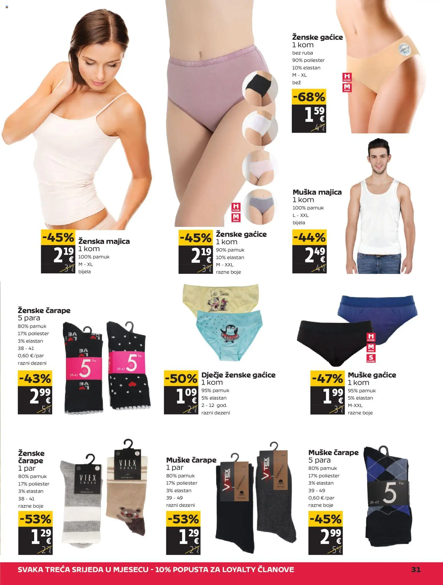 Tommy katalog | vrijedi od 11.12.2025 | Stranica: 31 | Proizvodi: Majica, Gaćice, Čarape, Muške gaćice