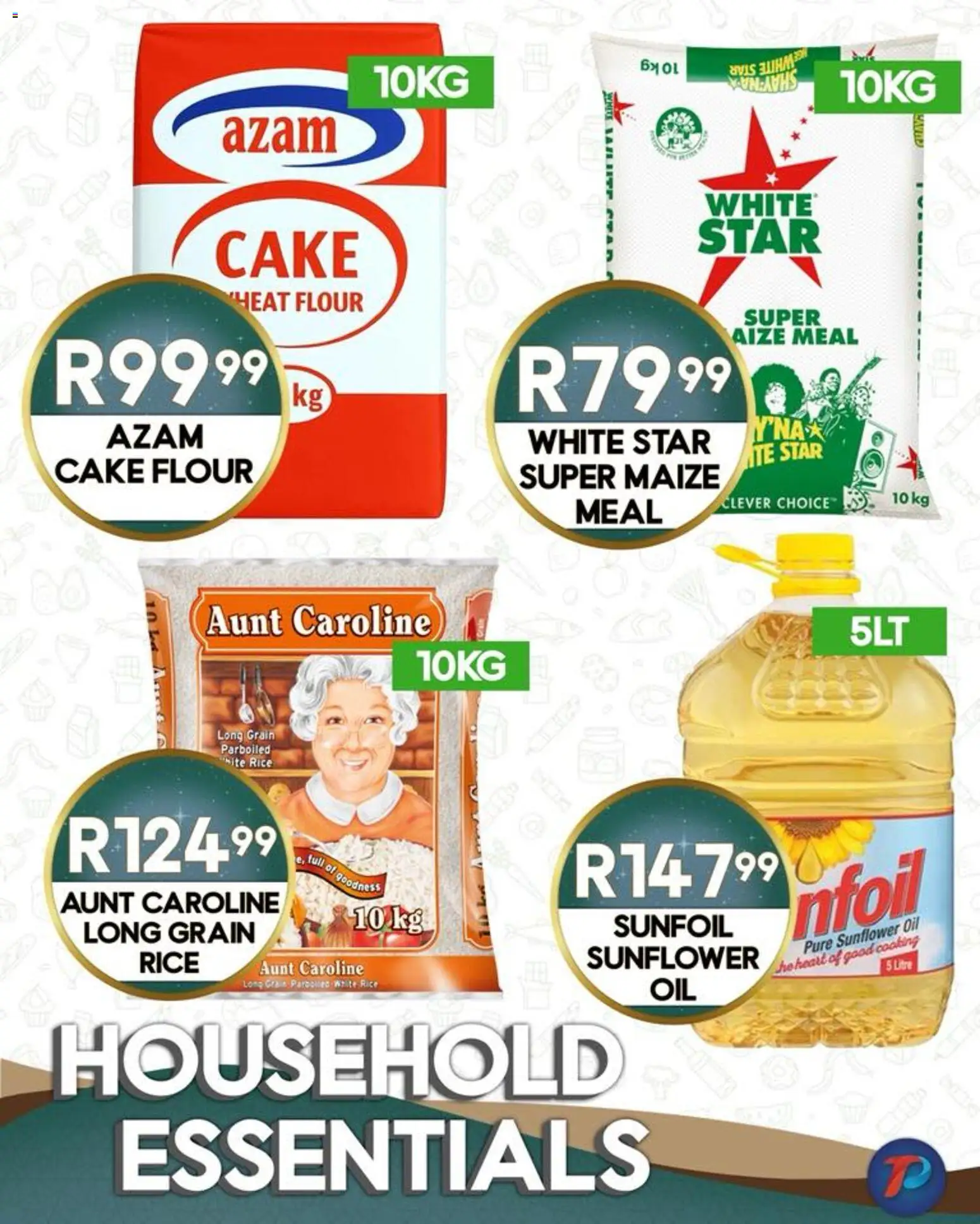 New Take n Pay catalogue – valid from 20.02.2026 | Page: 2 | Products: Cake, Flour, Oil, Rice