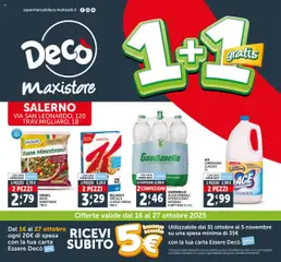 Anteprima del volantino Decò MaxiStore - Salerno catalogo valido a partire dal 16.10.2025