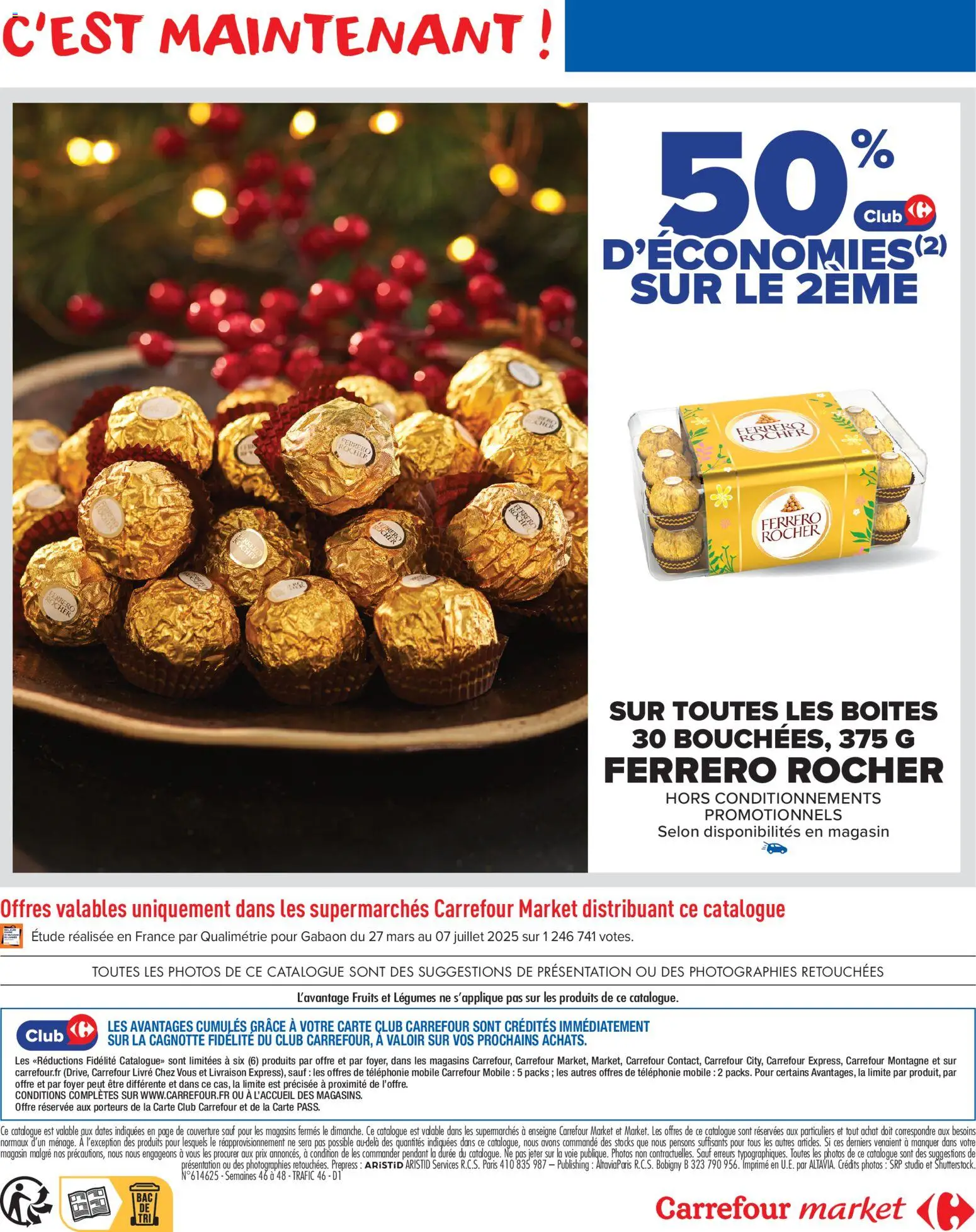 {H1} | Page: 3 | Produits: Ferrero rocher, Couverture, Livre