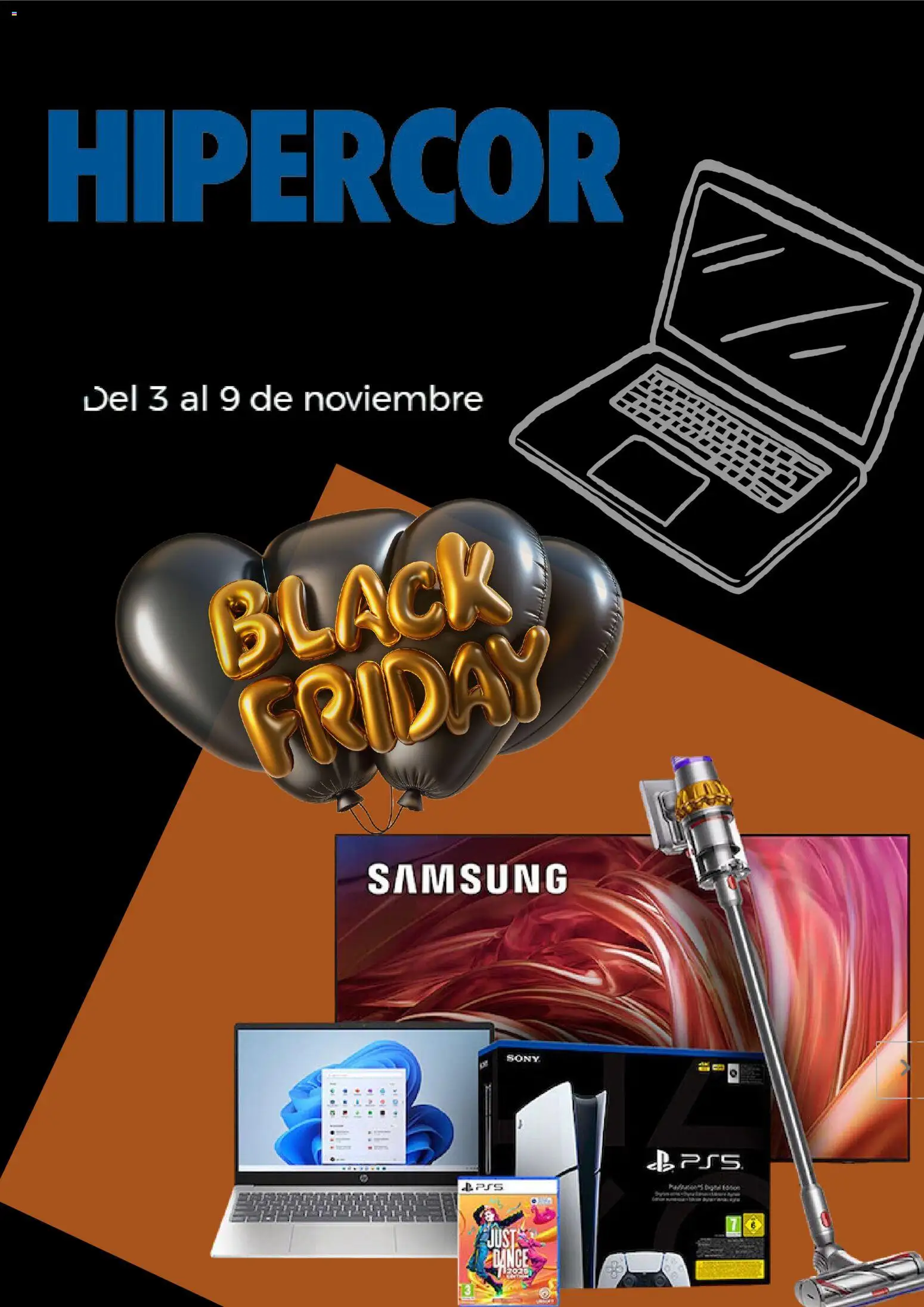 Hipercor Black Friday │ válido desde el 03.11.2025 | Página: 1