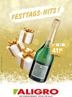 Aligro Aktionen Festtags-Hits Chavannes, Matran, Genf, Sitten ab 03.11.2025 gültig