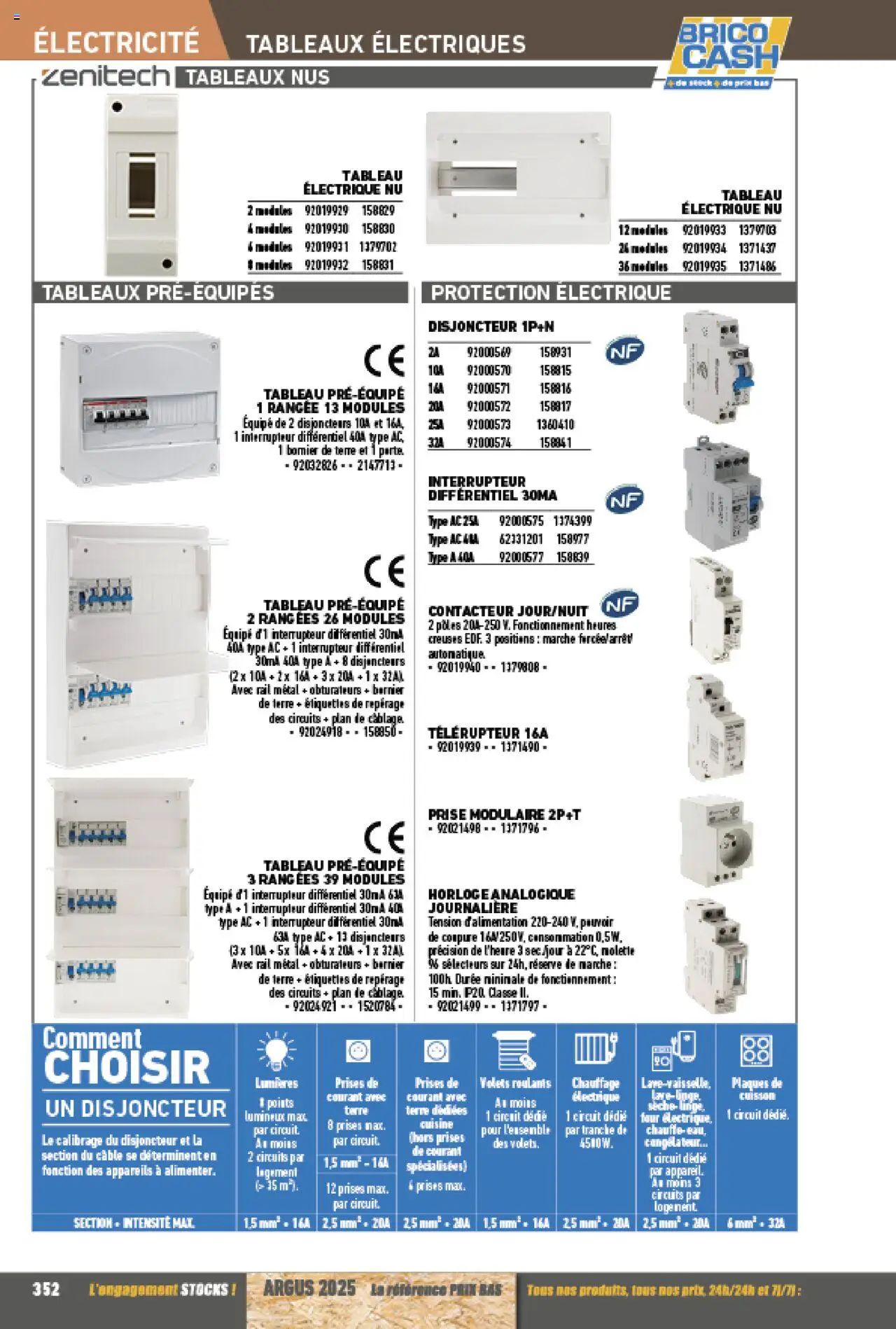 {H1} | Page: 352 | Produits: Câble, Four, Interrupteur, Prises