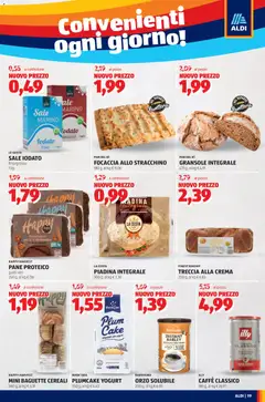 Anteprima del volantino FOCACCIA ALLO STRACCHINO, 180 g, al kg € 11,06 valido a partire dal 03.11.2025 | Pagina: 19