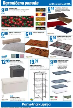 Katalog Eurospin - Pregled kataloga iz trgovine Eurospin, vrijedi od 29.12.2025 | Stranica: 22 | Proizvodi: Tepih, Otirač