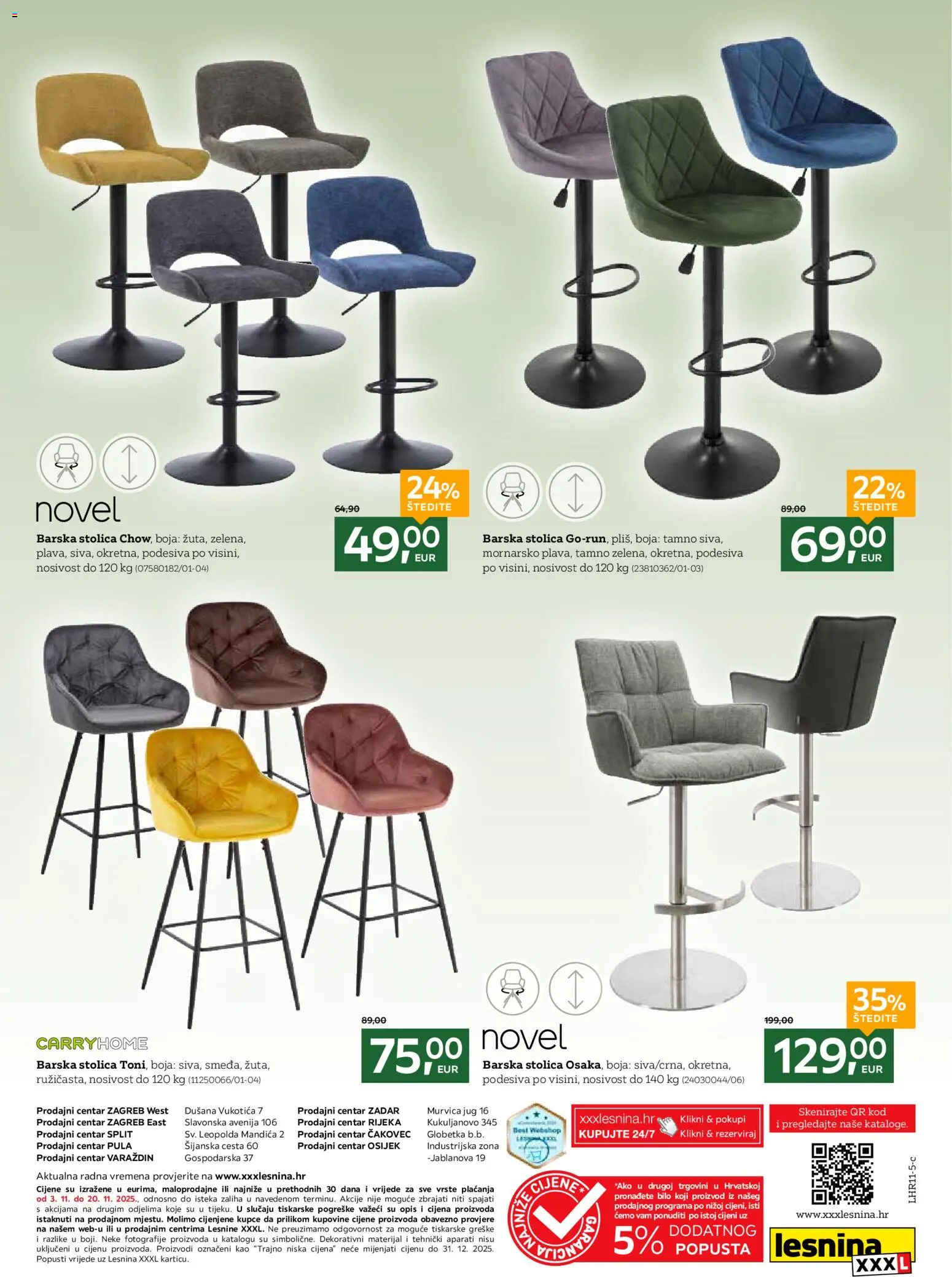 Lesnina katalog | vrijedi od 03.11.2025 | Stranica: 8 | Proizvodi: Stolica