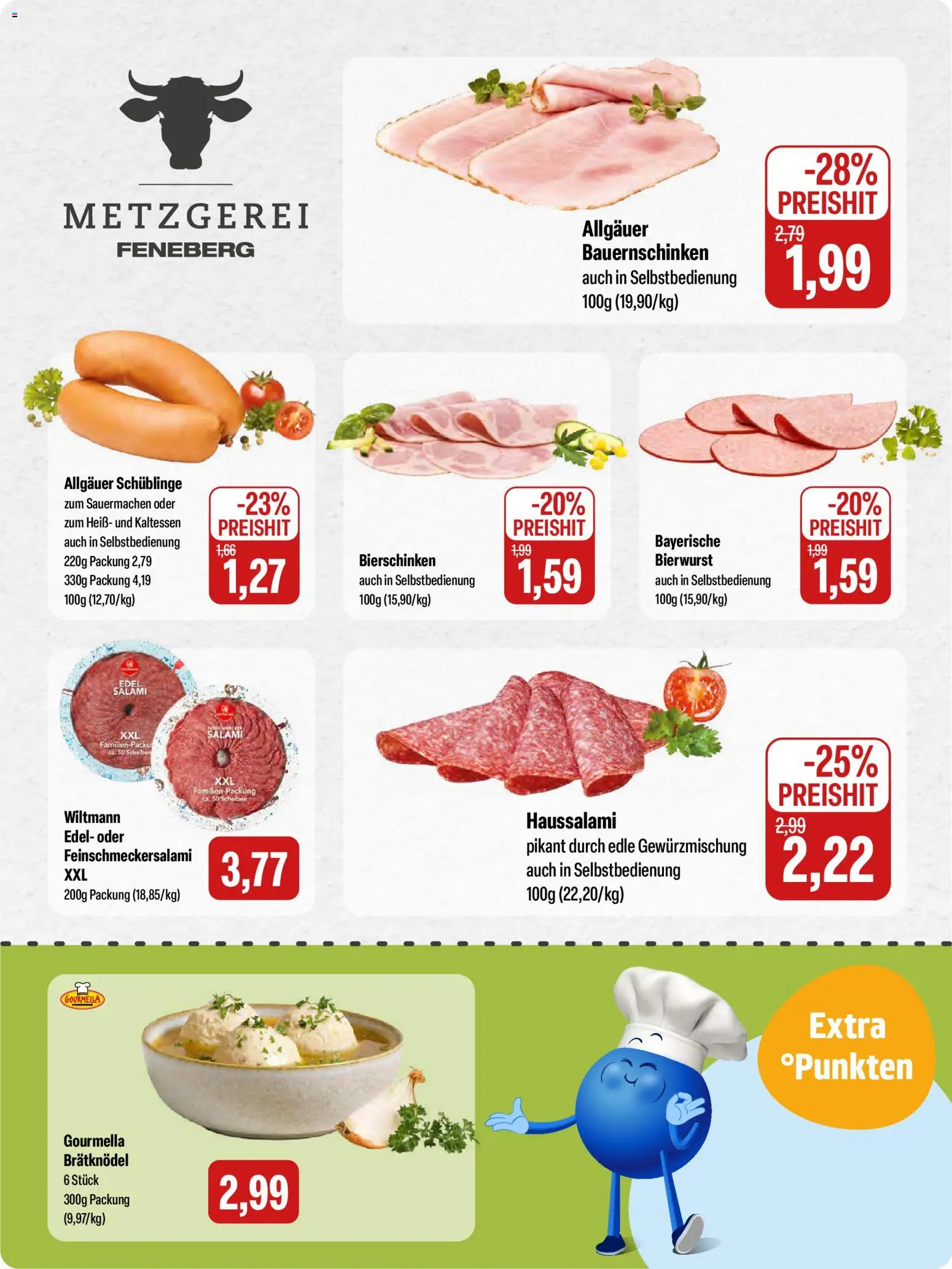 Feneberg Angebote – gültig ab 08.01.2026 | Seite: 2 | Produkte: Salami