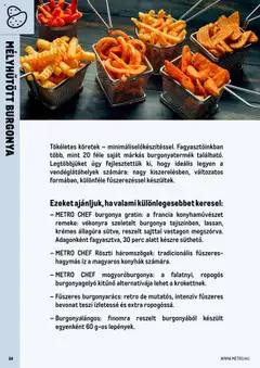 Metro - Professzionális termékek, profi felhasználóknak! - amely érvényes a következő dátumtól: 01.06.2025 | Oldal: 14 | Termékek: Burgonya
