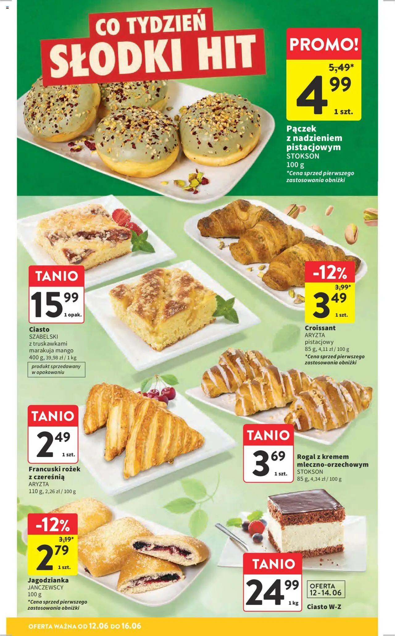 Intermarche Gazetka od 12.06.2025 | Strona: 24 | Produkty: Mango, Ciasto