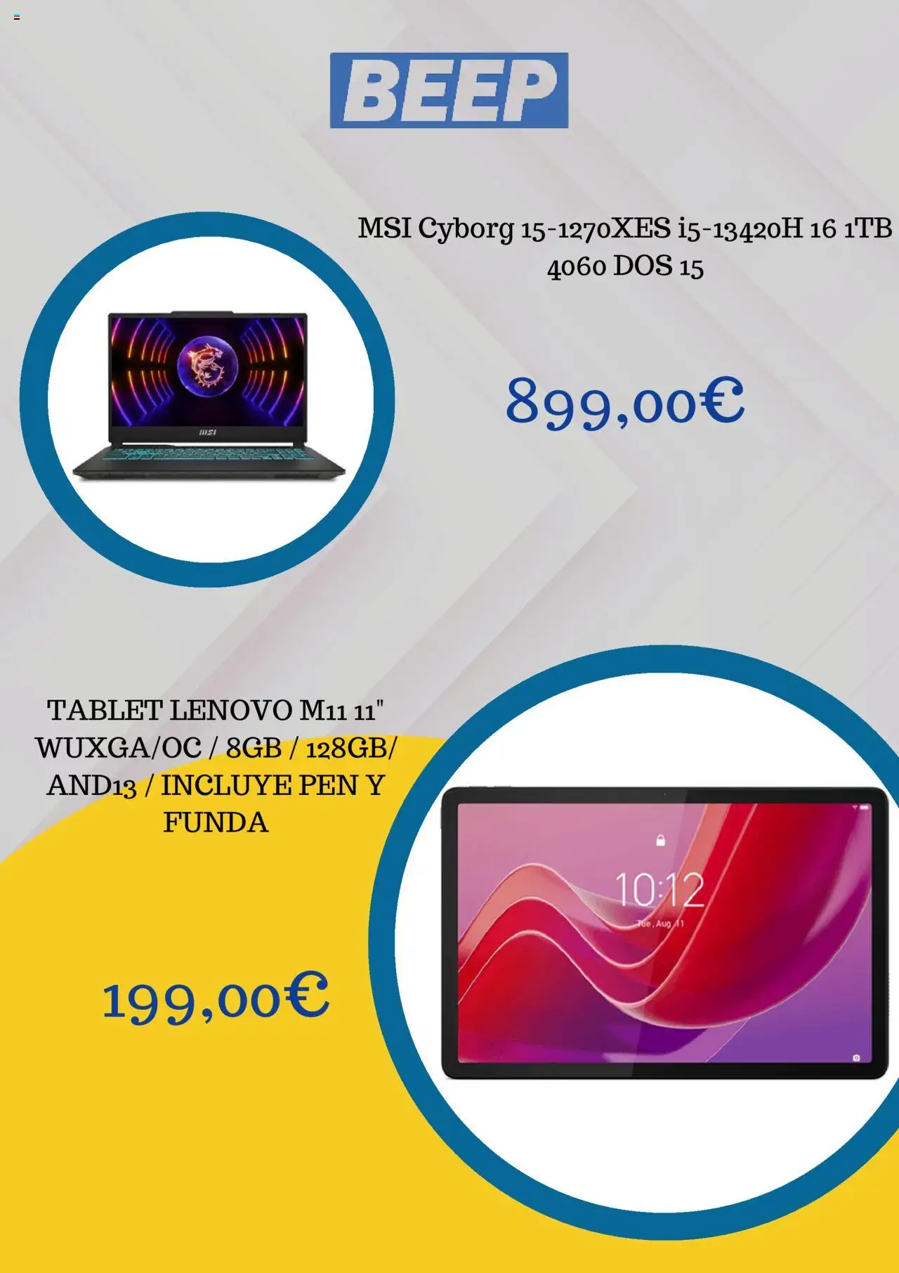 Beep folleto │ válido desde el 15.08.2025 | Página: 6 | Productos: Tablet, Funda