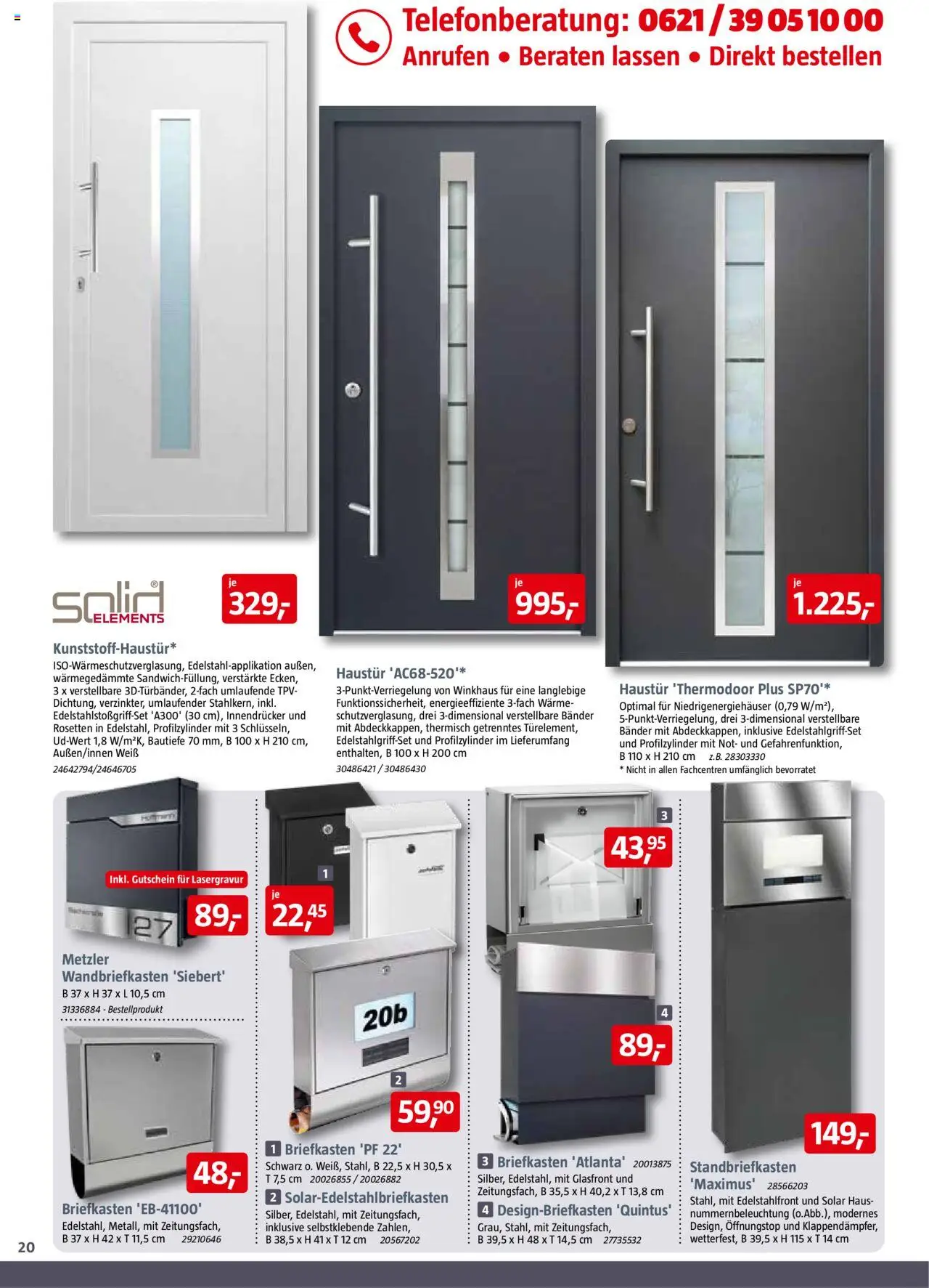 Bauhaus Prospekt 	 - gültig ab dem 30.08.2025 | Seite: 20