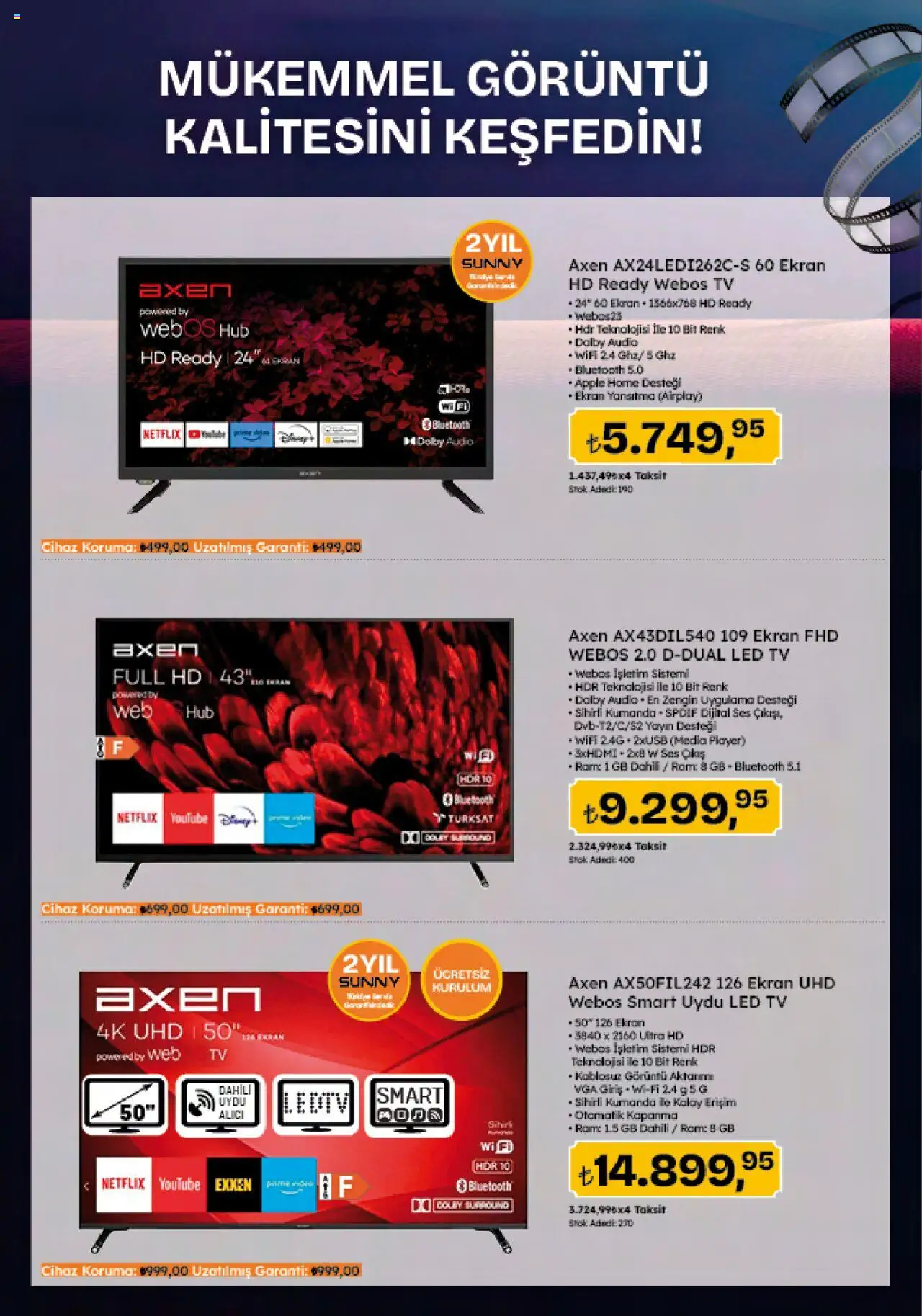 Migros Katalog - 5M Migroskop Dijital - 12.06.2025 tarihinden itibaren geçerlidir | Sayfa: 145 | Ürünler: TV, Ses, Uydu
