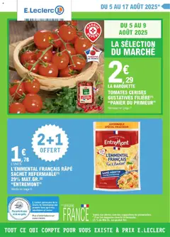 E.Leclerc - Prévisualisation de E.Leclerc catalogue semaine 32 valide à partir de 05.08.2025