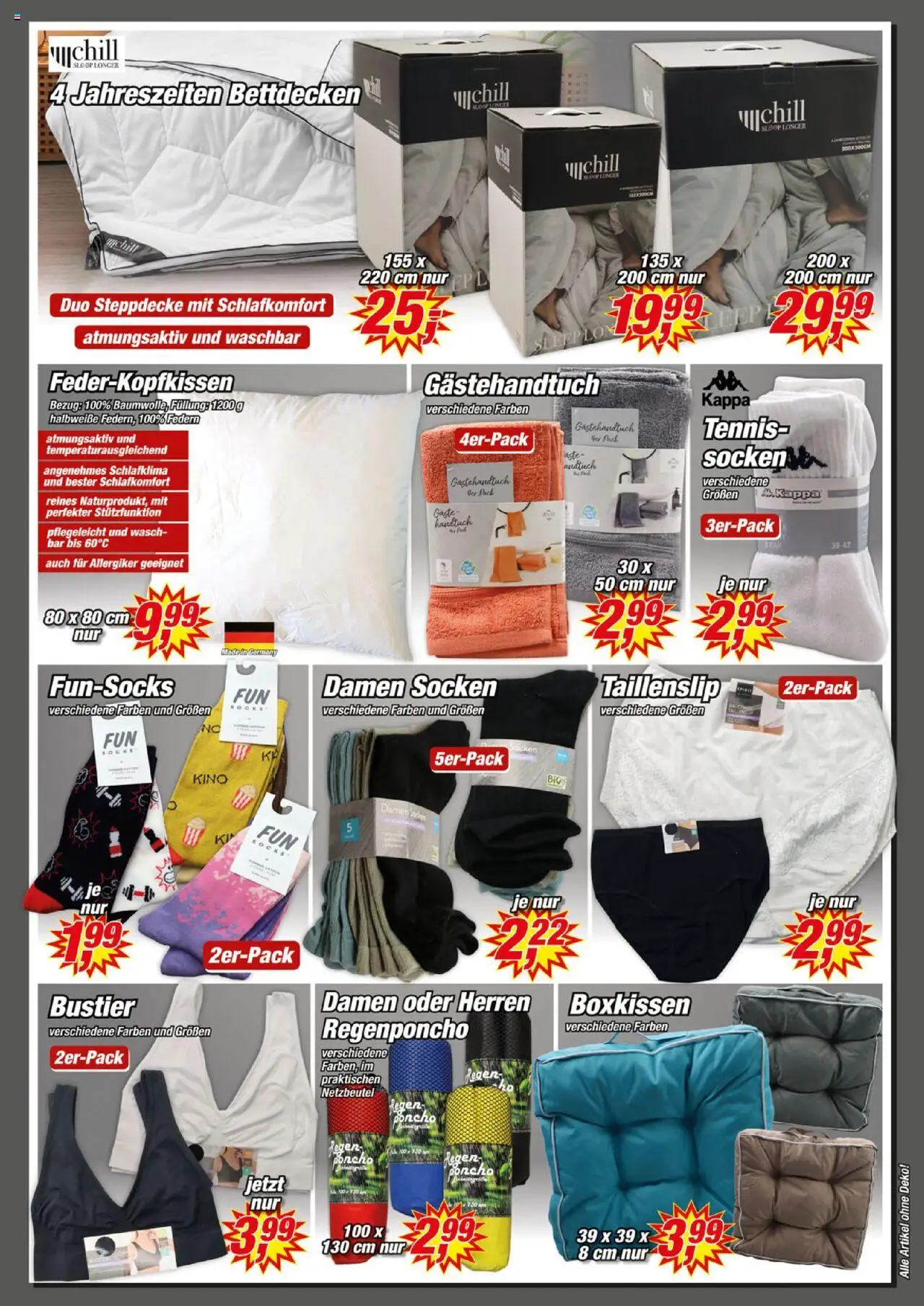 Posten Börse Prospekt - gültig ab dem 09.08.2025 | Seite: 7 | Produkte: Poncho, Socken