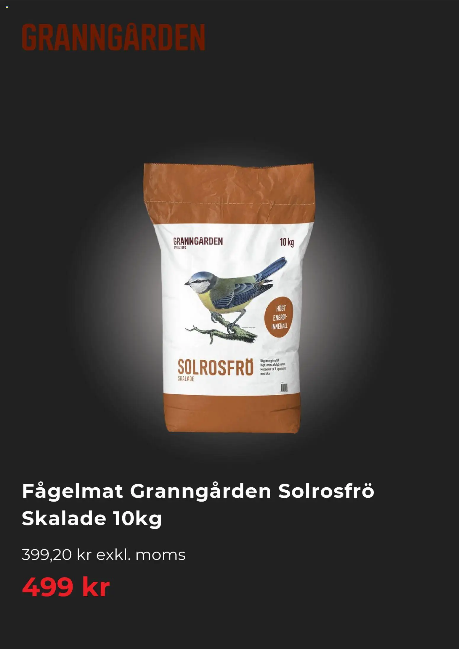 Granngården reklamblad aktuell från 01.11.2025 | Sida: 7 | Produkter: Fågelmat